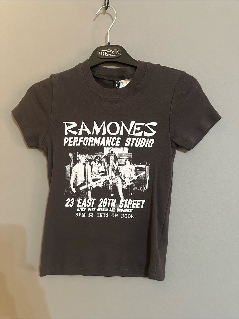 Ramones Graphic Tee for Kids - Black